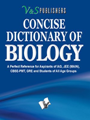 cover image of Concise Dictionary of Biology
